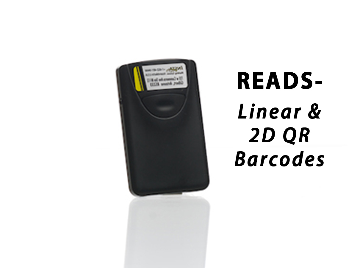 scan8d2 - Mini wireless bluetooth linear & 2D QR type barcode scanner