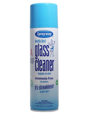 Sprayway 19oz, streak free non ammonia glass cleaner.