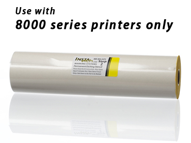 etch8000roll - 8" wide 120 ft long  Step-Two stencil roll